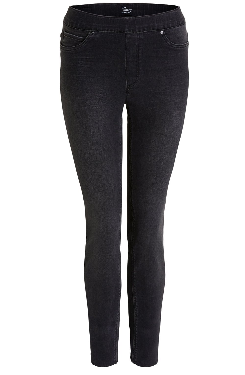 Dark Grey Denim Jeggings