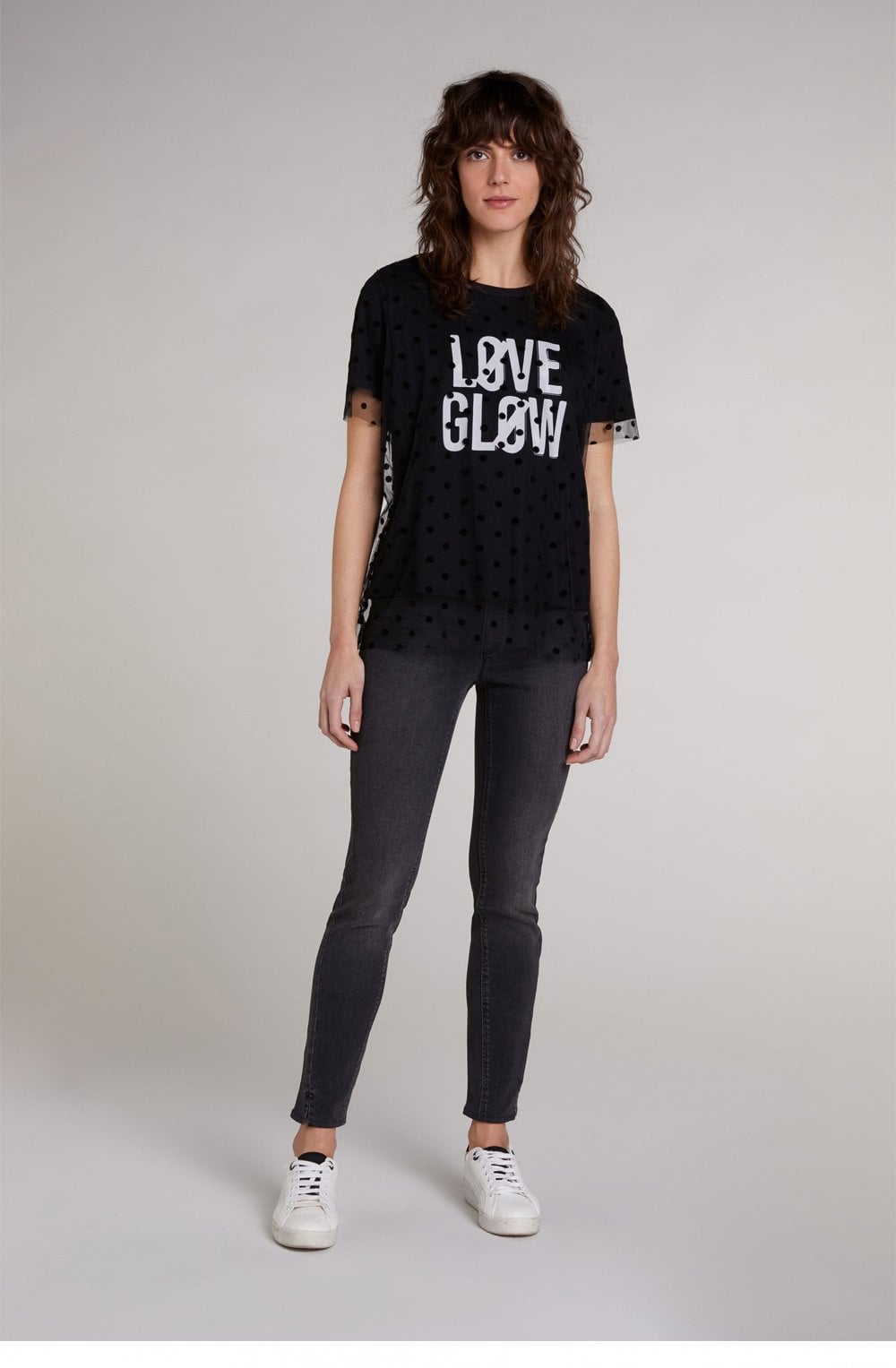 Dark Grey Denim Jeggings
