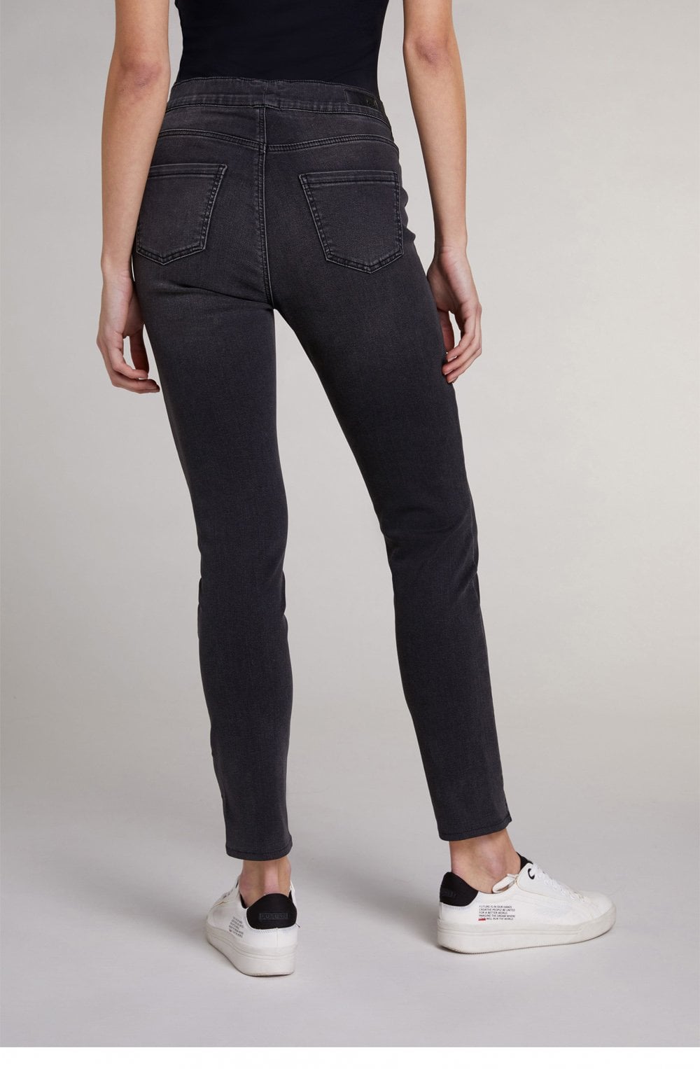 Dark Grey Denim Jeggings