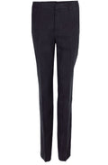 Dark Navy Linen Trousers