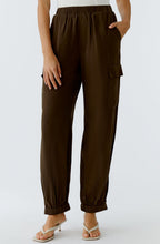 Demitasse Brown Balloon Fit Cargo Trousers