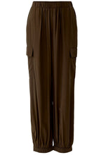 Demitasse Brown Balloon Fit Cargo Trousers