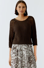 Demitasse Loose Knit Sleeve Jumper