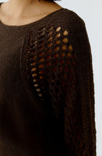 Demitasse Loose Knit Sleeve Jumper