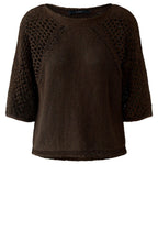 Demitasse Loose Knit Sleeve Jumper