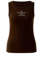 Demitasse Un Espresso Per Favore Vest Top