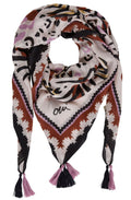 Desert Rider Abstract Print Scarf