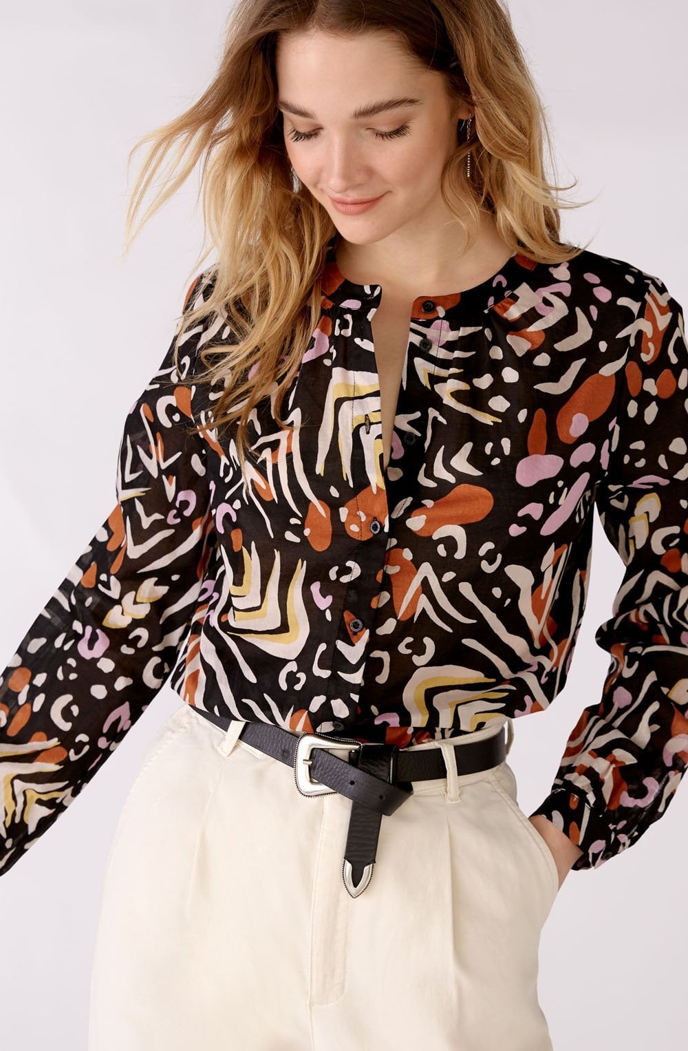 Desert Rider Collarless Shirt