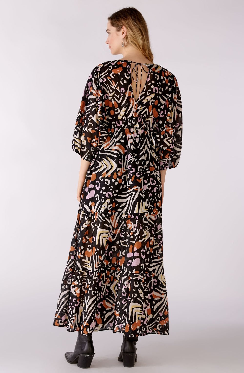 Desert Rider Tiered Maxi Dress