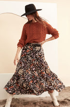Desert Rider Tiered Maxi Skirt