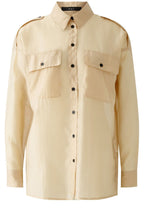 Doe Skin Oversized Long Shirt