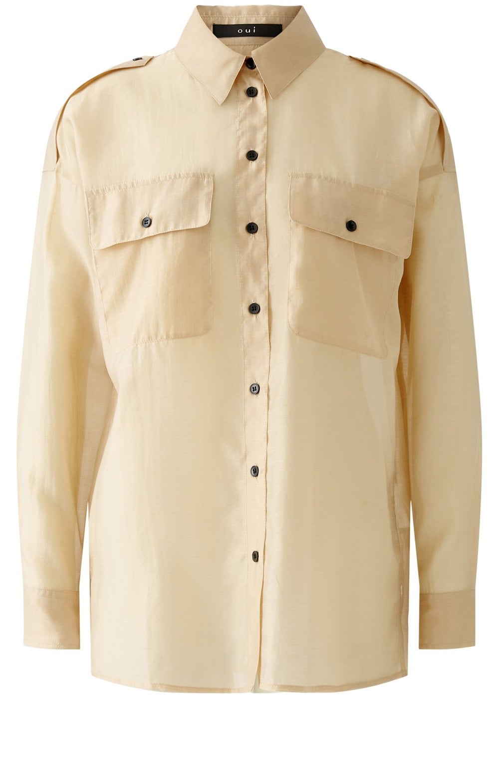 Doe Skin Oversized Long Shirt