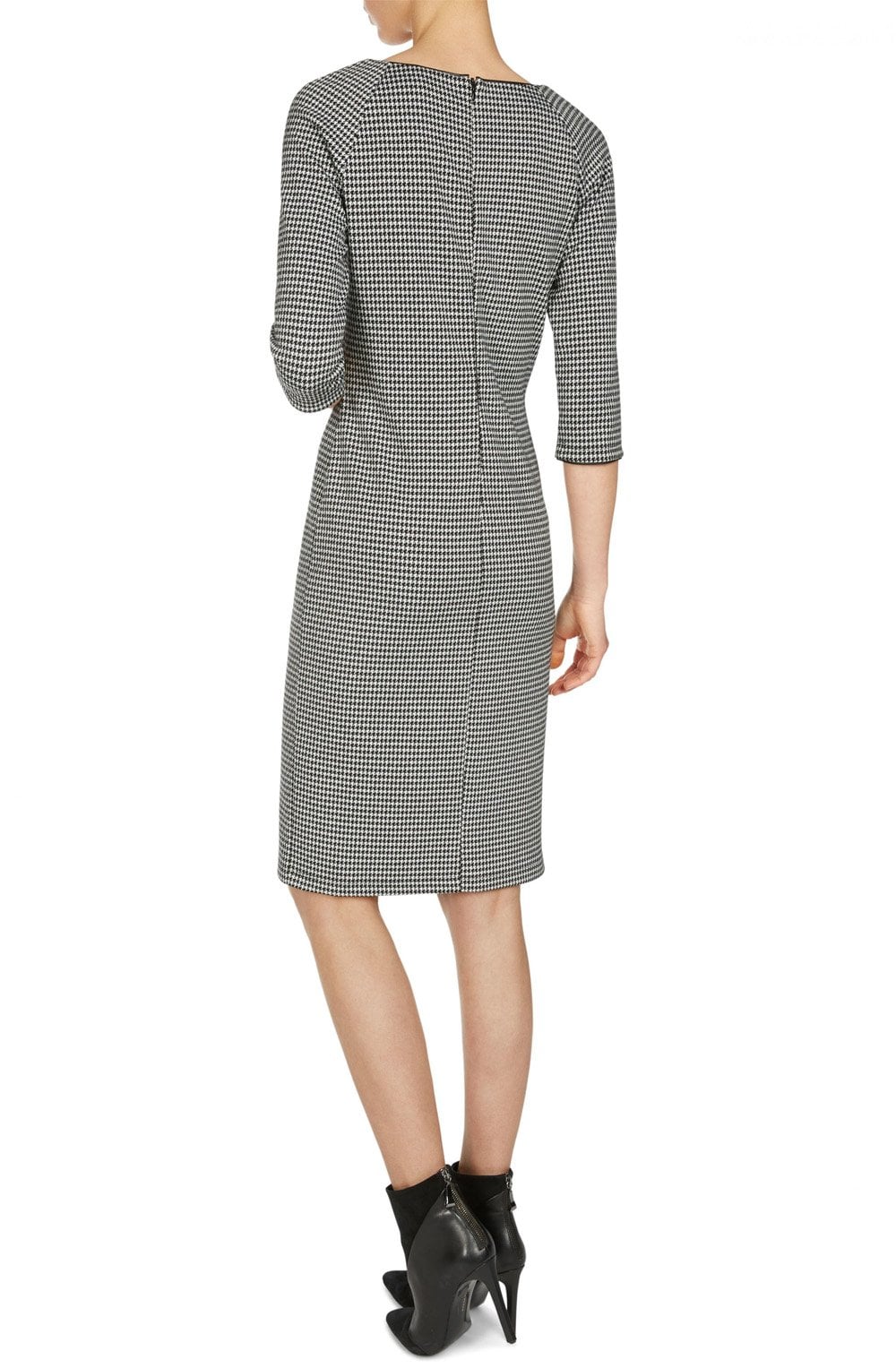 Dog Tooth Check Dress