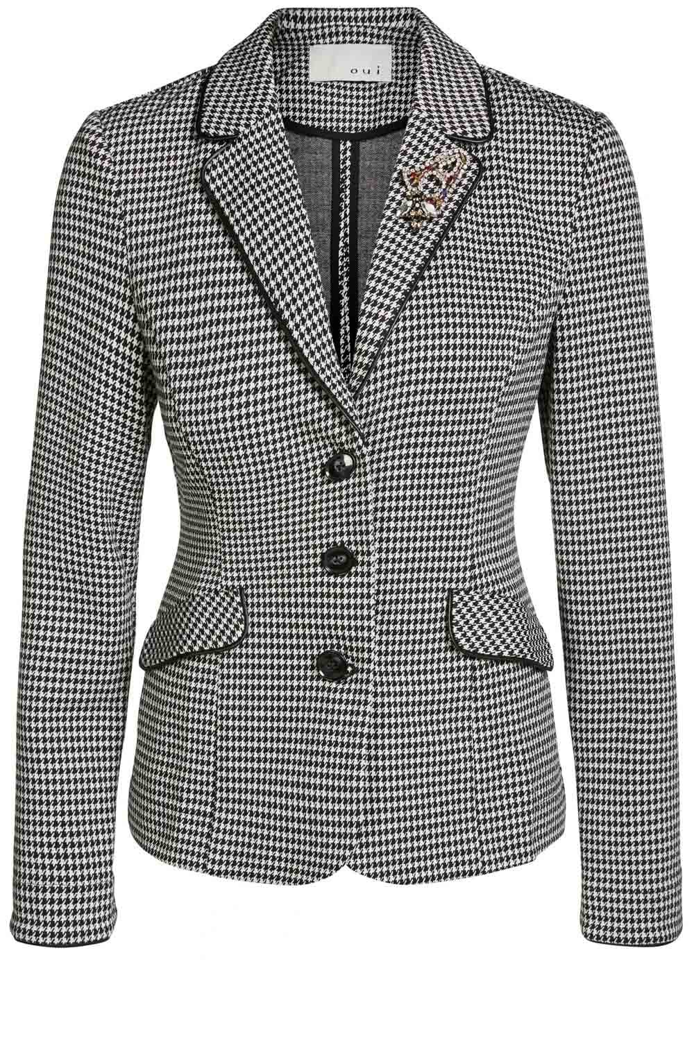 Dog Tooth Check Jacket