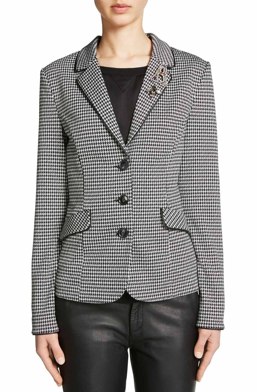 Dog Tooth Check Jacket