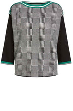 Dog Tooth Check Sweater