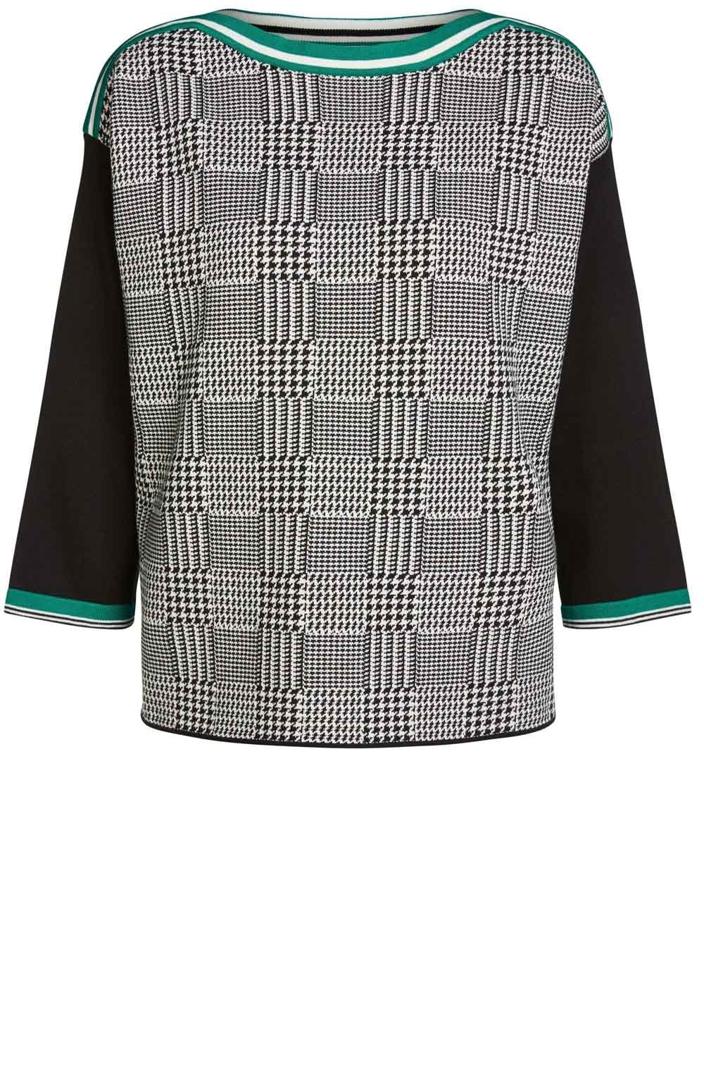 Dog Tooth Check Sweater