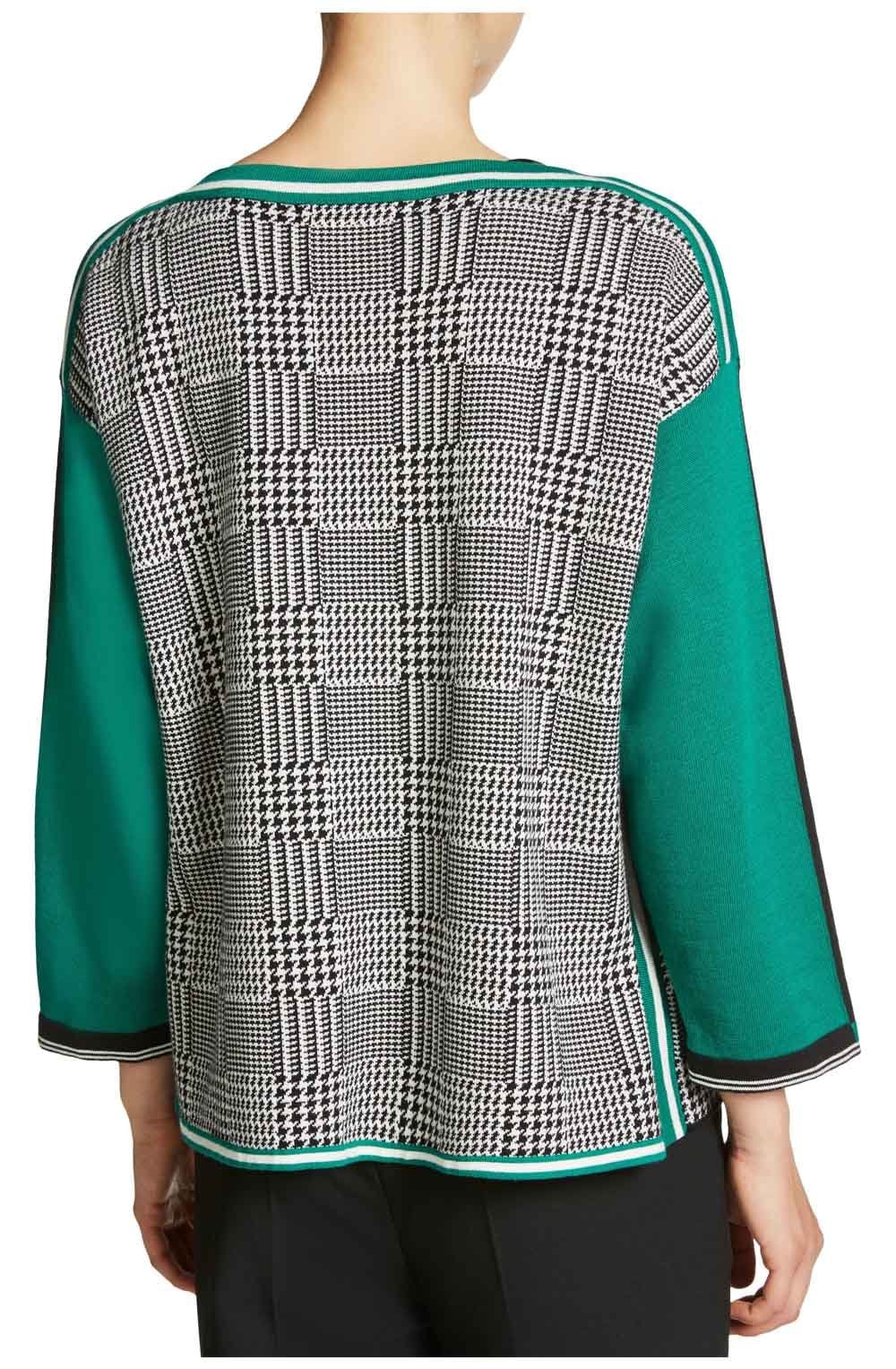 Dog Tooth Check Sweater