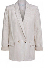 Double Breasted Striped Jacket