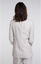 Double Breasted Striped Jacket