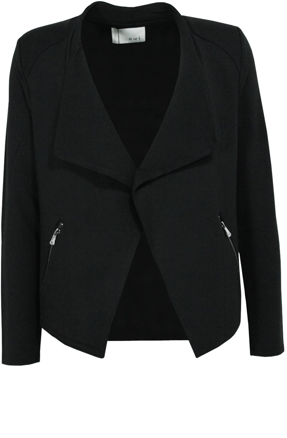Draped Front Jacket