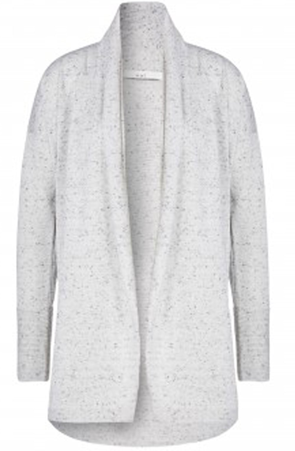 Draped Front Knit Cardigan