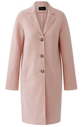 Dusty Rose Boiled Wool Coat