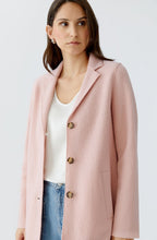 Dusty Rose Boiled Wool Coat