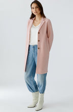 Dusty Rose Boiled Wool Coat