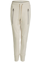 Ecru Casual Fit Trousers