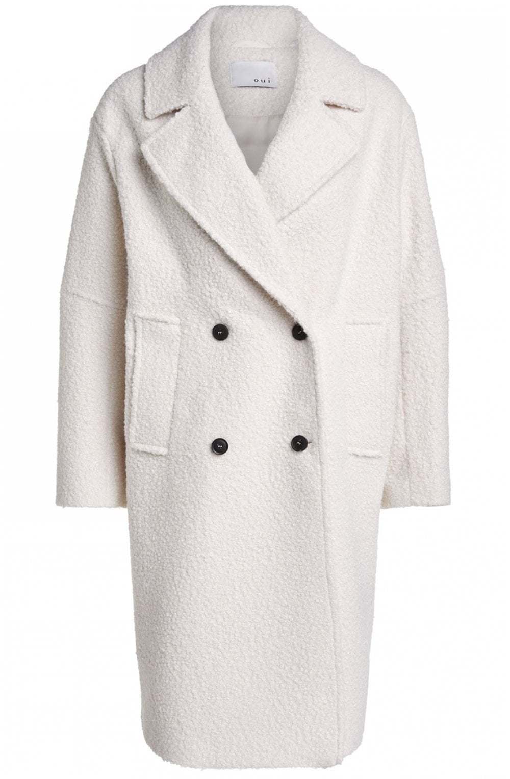 Eggnog Boucle Coat