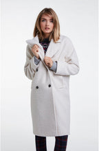 Eggnog Boucle Coat