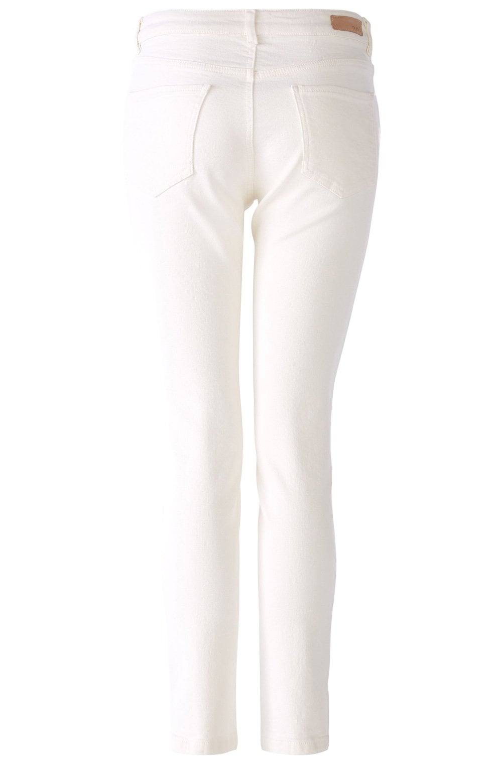 Eggnog Cropped Skinny Jeans