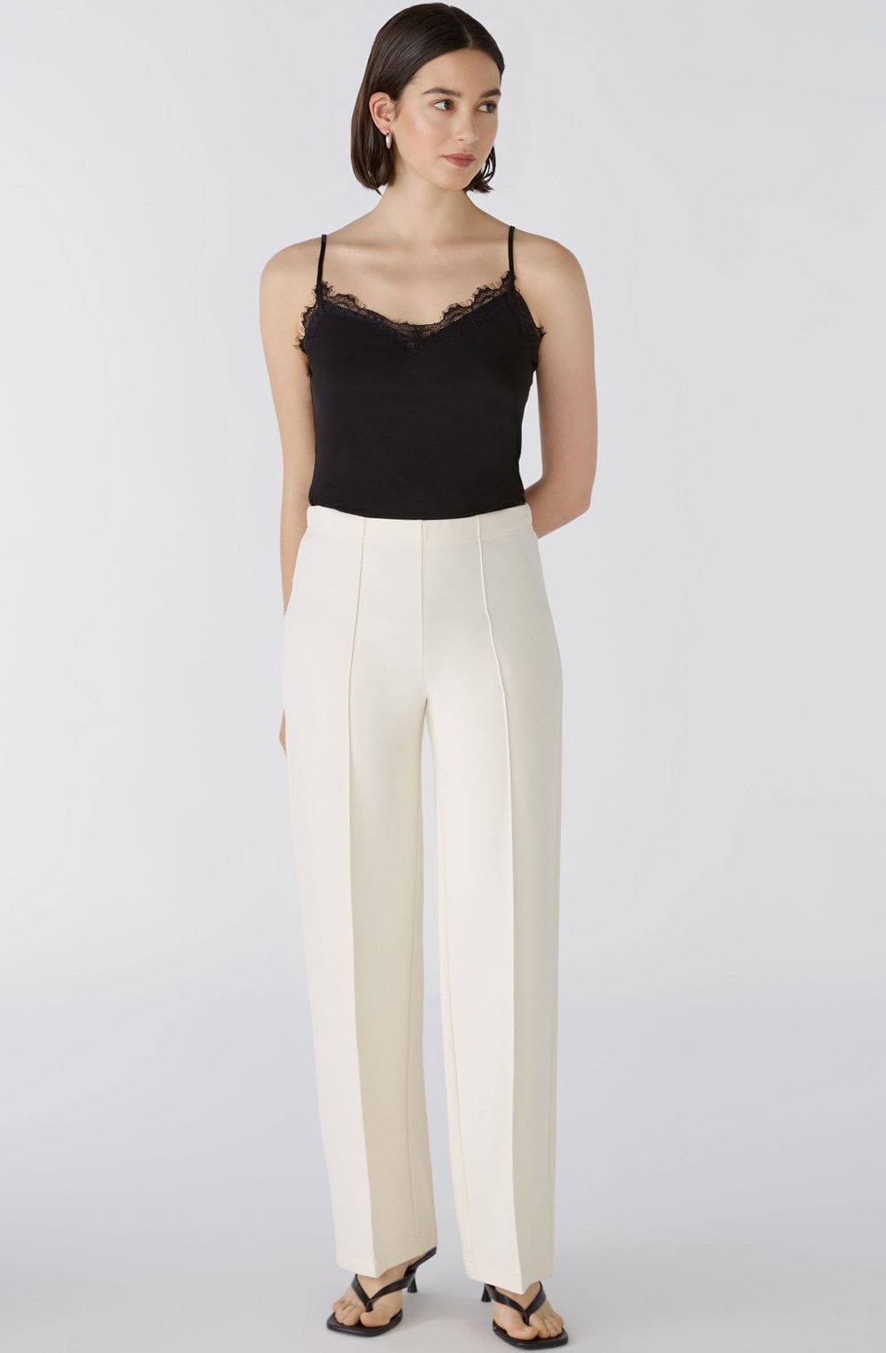 Eggnog Slip On Trousers