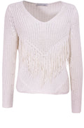 Eggnog Tassel Jumper
