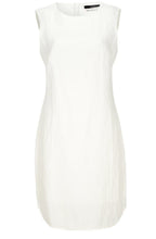 Elegant cream linen dress