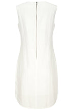 Elegant cream linen dress