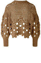 Elmwood Chunky Open Crochet Top