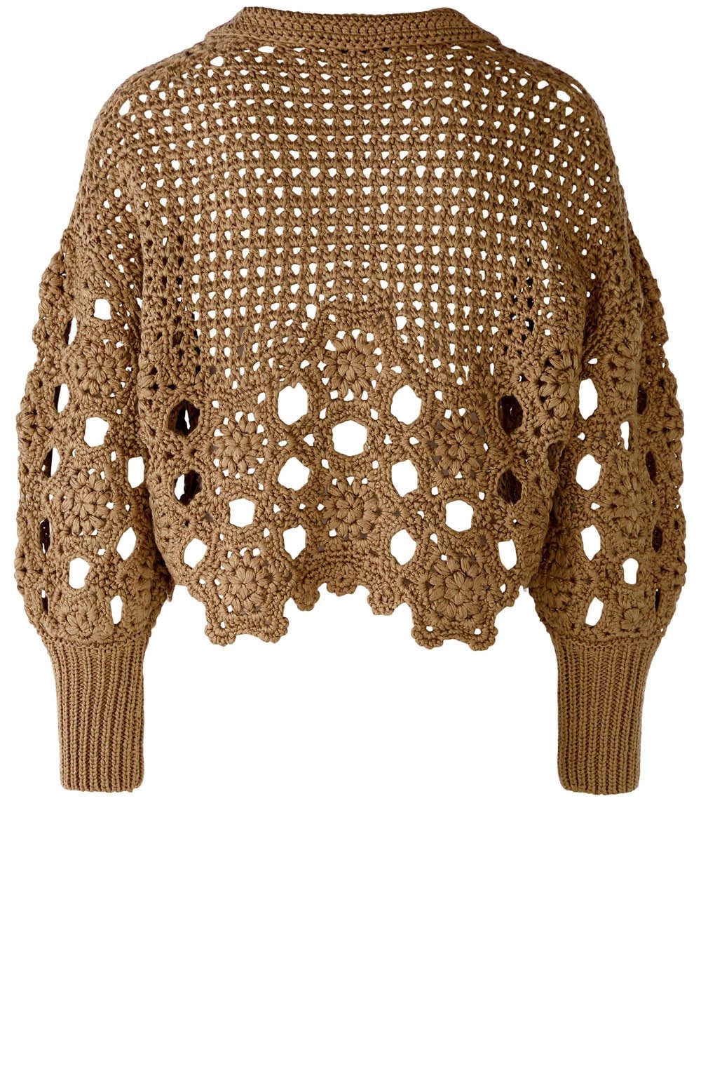 Elmwood Chunky Open Crochet Top