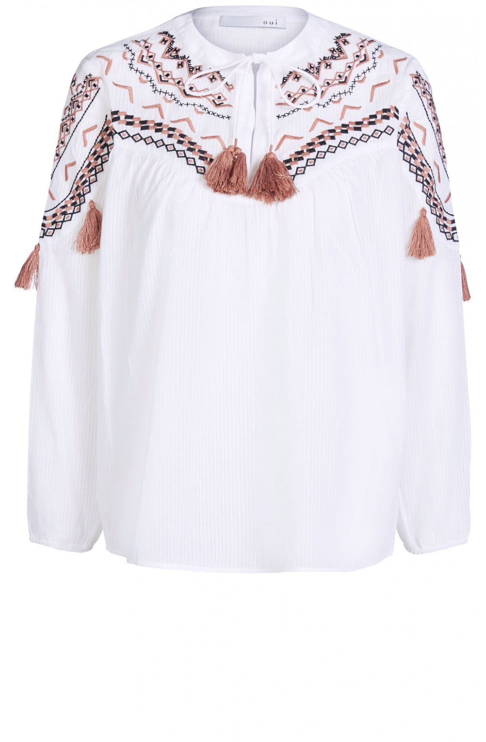 Embroidered Detailed Blouse