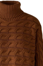 Emperador Cable Knit Turtle Neck Jumper