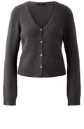 Espresso Grey Angel Yarn Cardigan