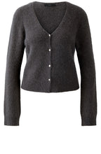 Espresso Grey Angel Yarn Cardigan