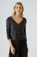 Espresso Grey Angel Yarn Cardigan