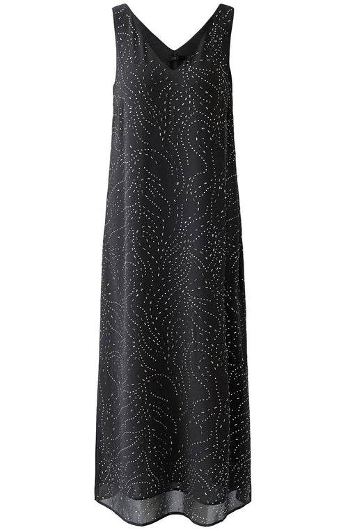 Espresso Grey Beaded Dress