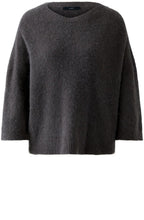 Espresso Grey Seamless Relaxed Jumper