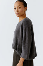 Espresso Grey Seamless Relaxed Jumper