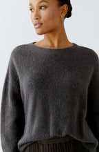 Espresso Grey Seamless Relaxed Jumper
