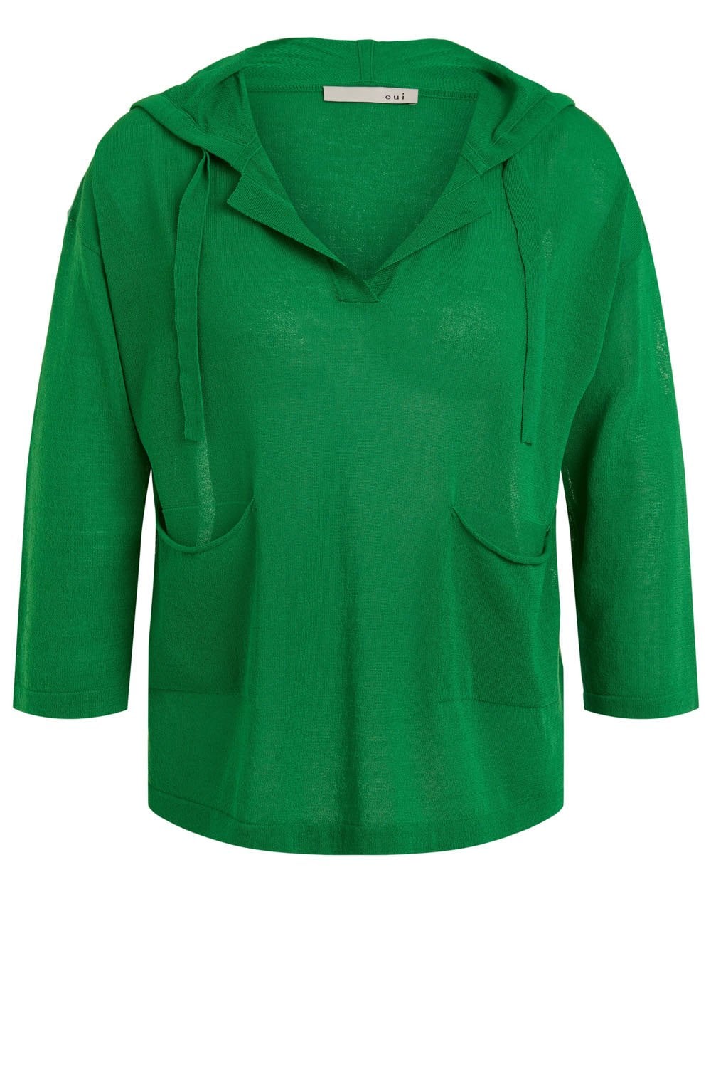 Fern Green Hooded Jumper