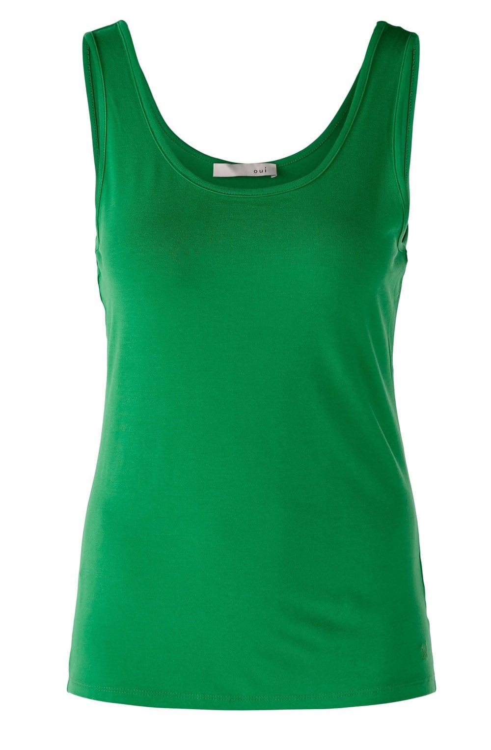 Fern Green Jersey Vest Top